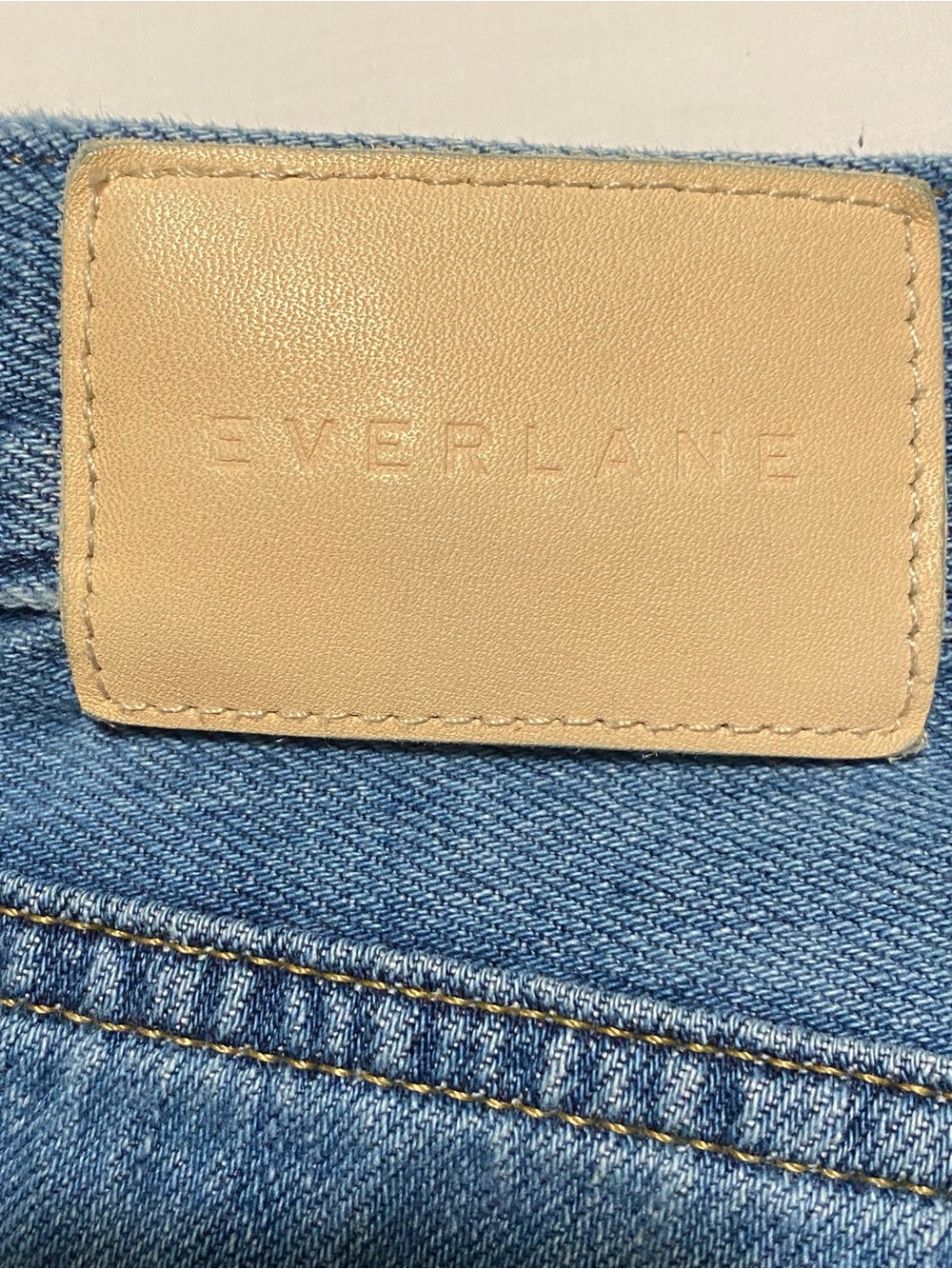Everlane The Super-Soft Relaxed Jean Size 31 Organic Cotton Straight Leg Ankle - Picture 8 of 14